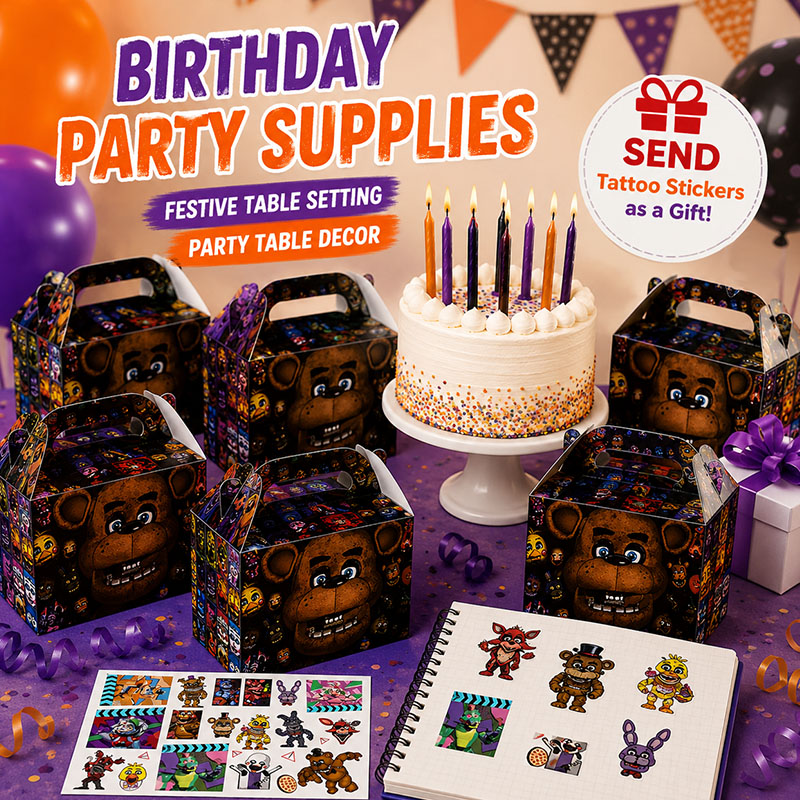 Party Games At Christmas - Five Nights At Freddy's Themed Party