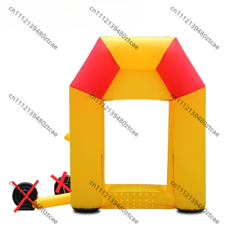 Party Games Gamecube - Large 2.2M Inflatable Cash Grab Cube