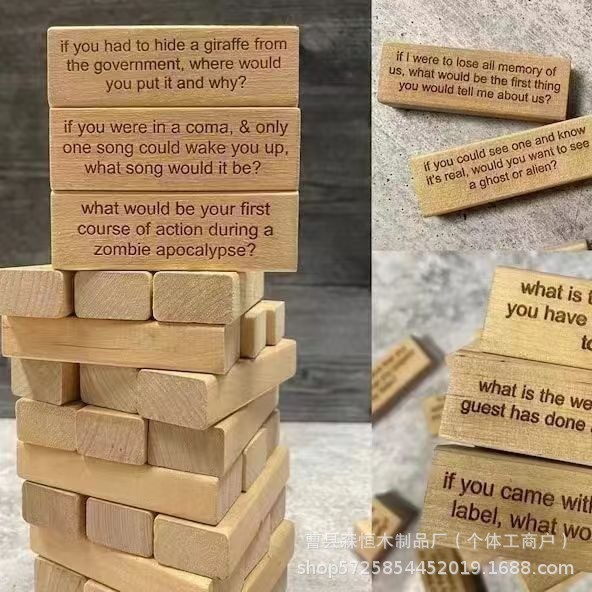 Party Games No Props - Drinking Game - Tumbling Tower Blocks