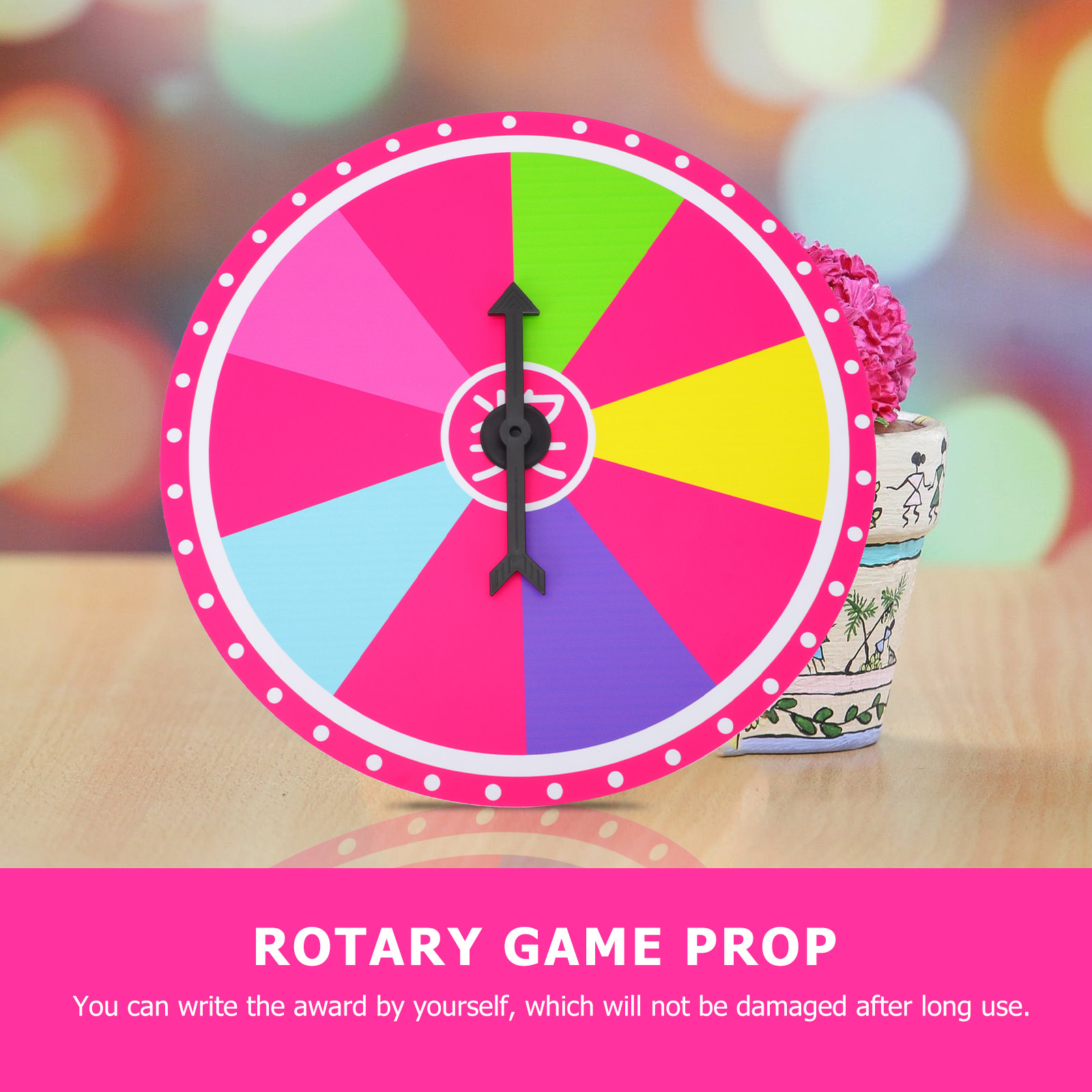 Party Games Spin The Wheel - Wall Hanging Prize Lottery Spin Wheel