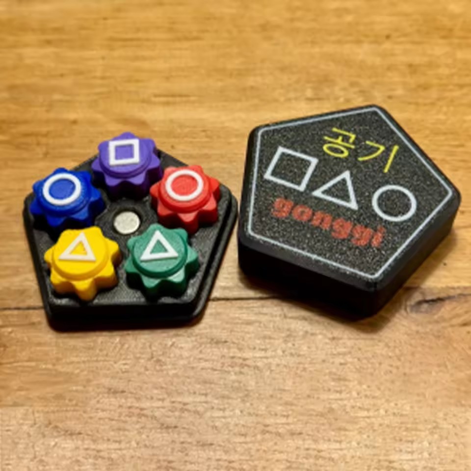 Party Games No Props - Calamari Game 3D Printing Dice Party