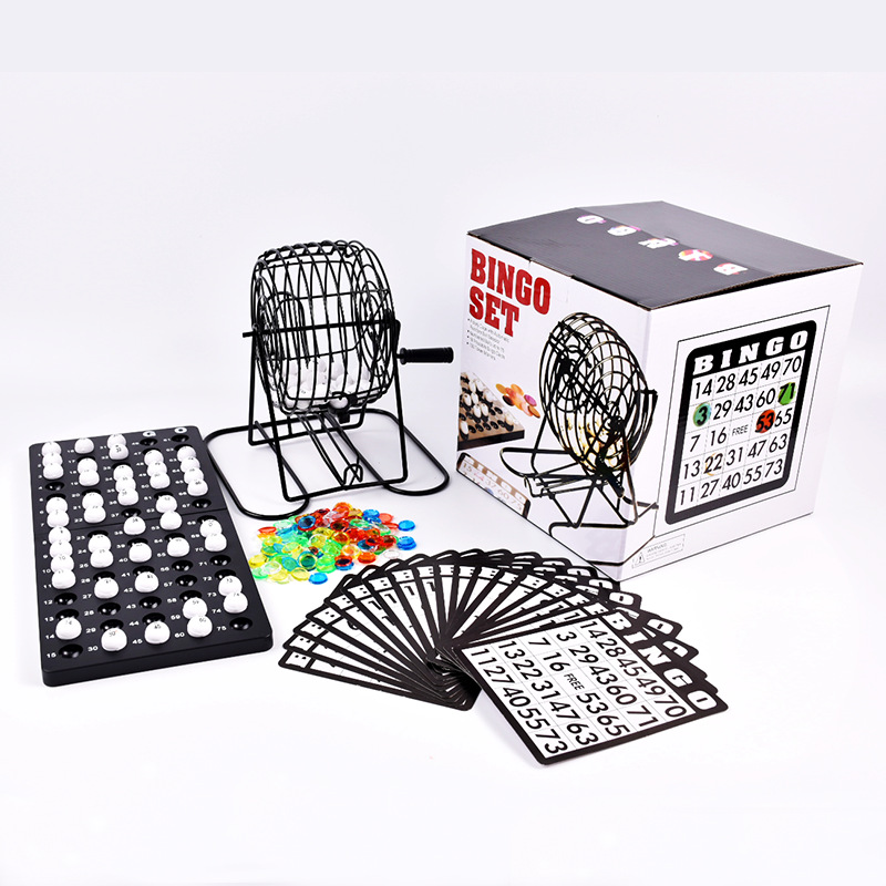 Party Games For Large Groups - Bingo Lottery Machine Steel Bingo Game