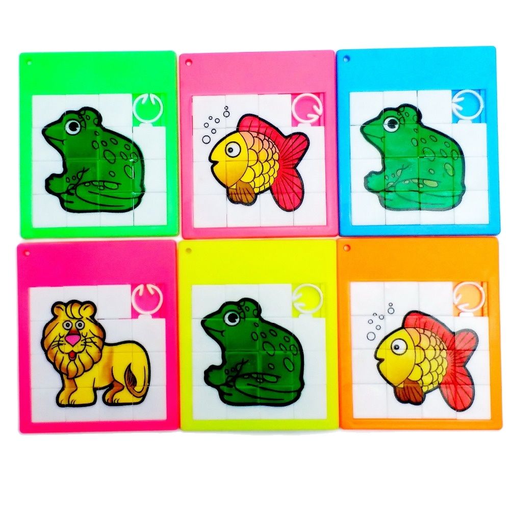 Party Games Pc - 12 pc, Sliding Slider Puzzle, Toy