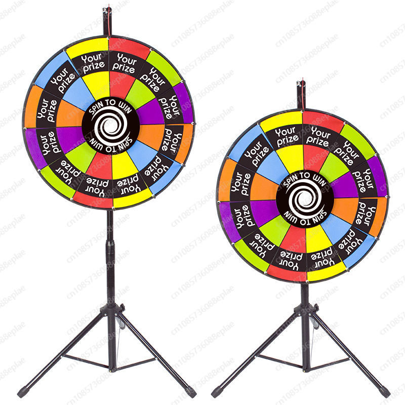 Party Games Spin The Wheel - 24-Inch Dry Erase Color Prize Wheel