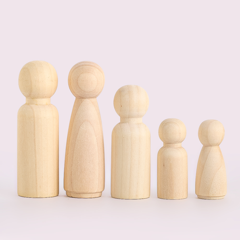 2PCS Wooden Puppet Solidwood C - Party Games No Props review and price