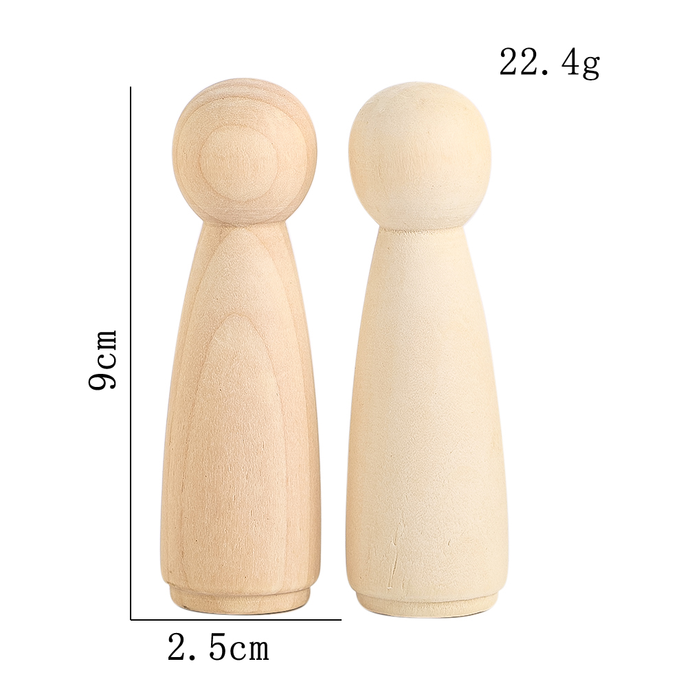 2PCS Wooden Puppet Solidwood C - Party Games No Props review and price