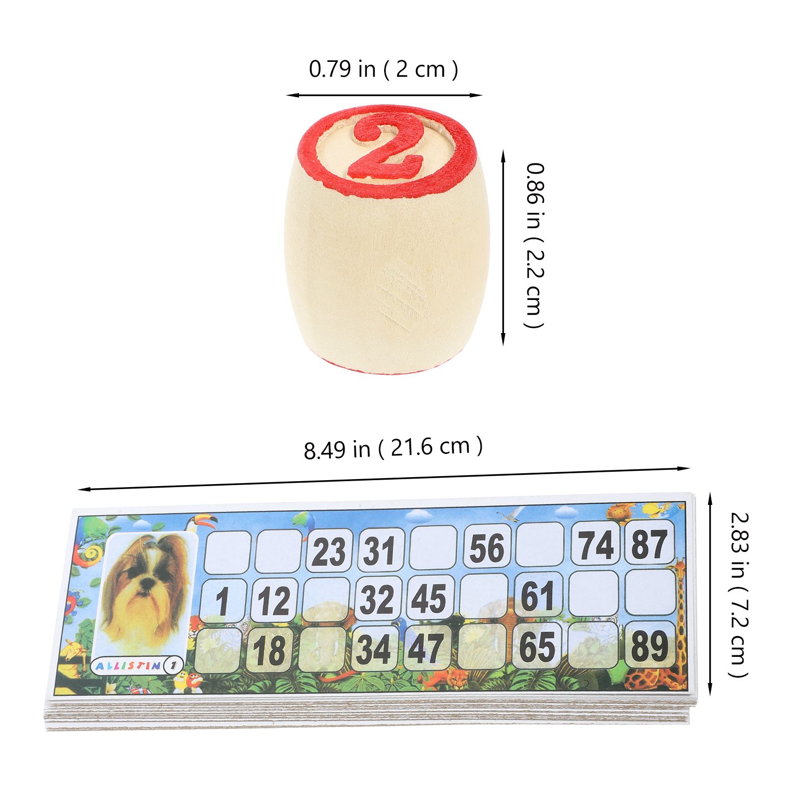 1 set Wooden Number Chess Piec - Party Games Bingo review and price
