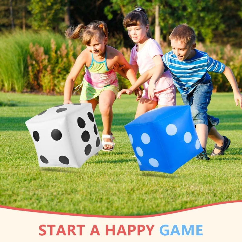 Giant PVC Inflatable Dice Game - Party Games Gamecube review and price