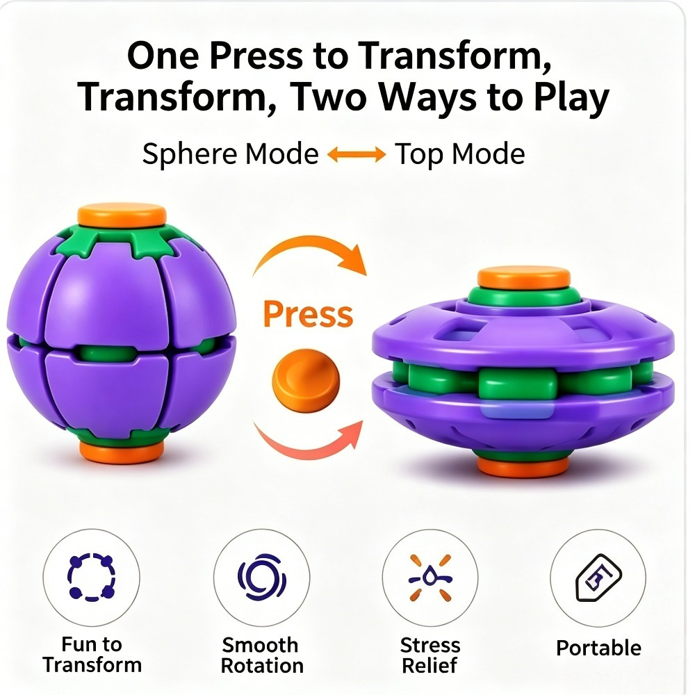 Transforming Fidget Spinner Ba - Party Games Event review and price