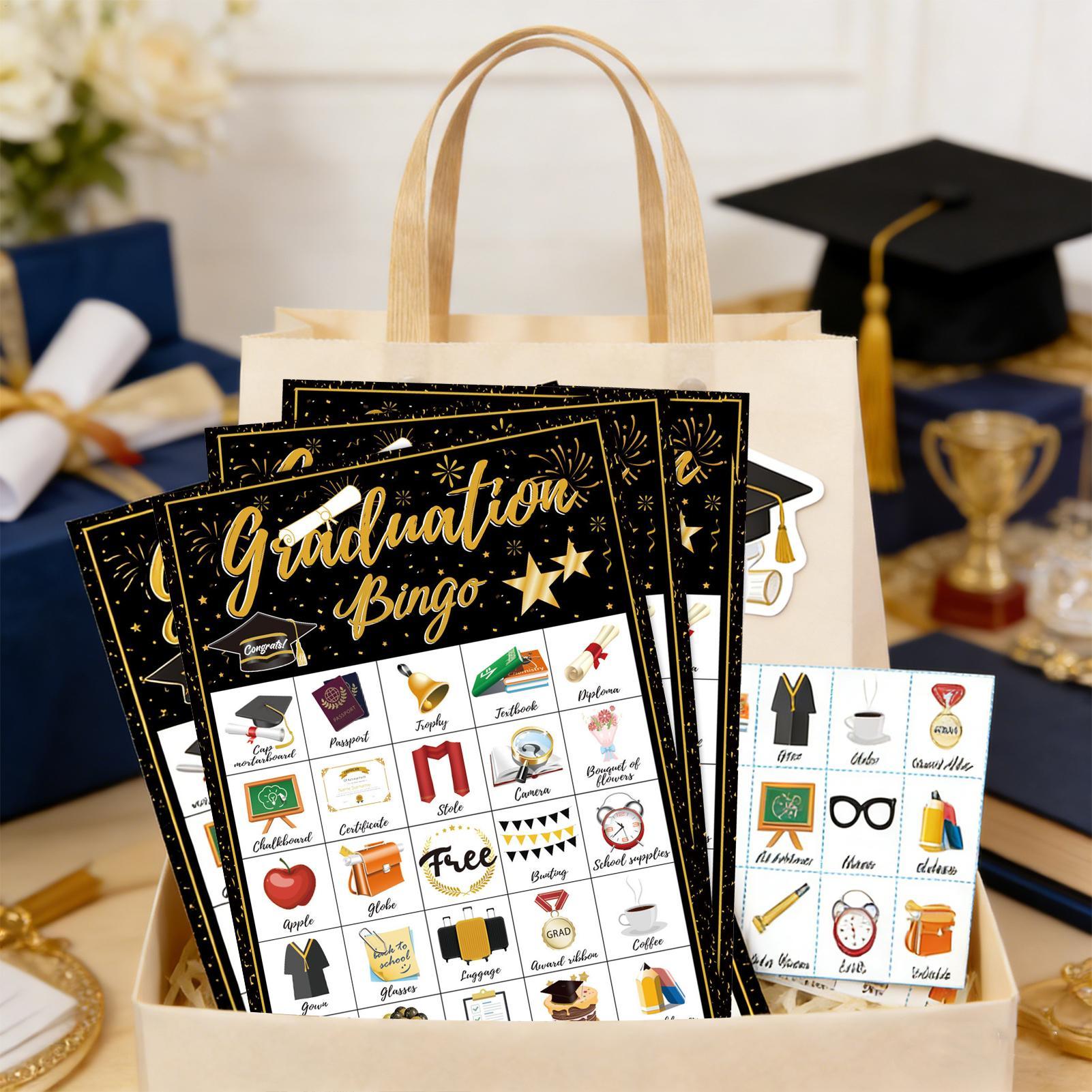 Graduation Bingo Game Cards 24 - Party Games Bingo review and price
