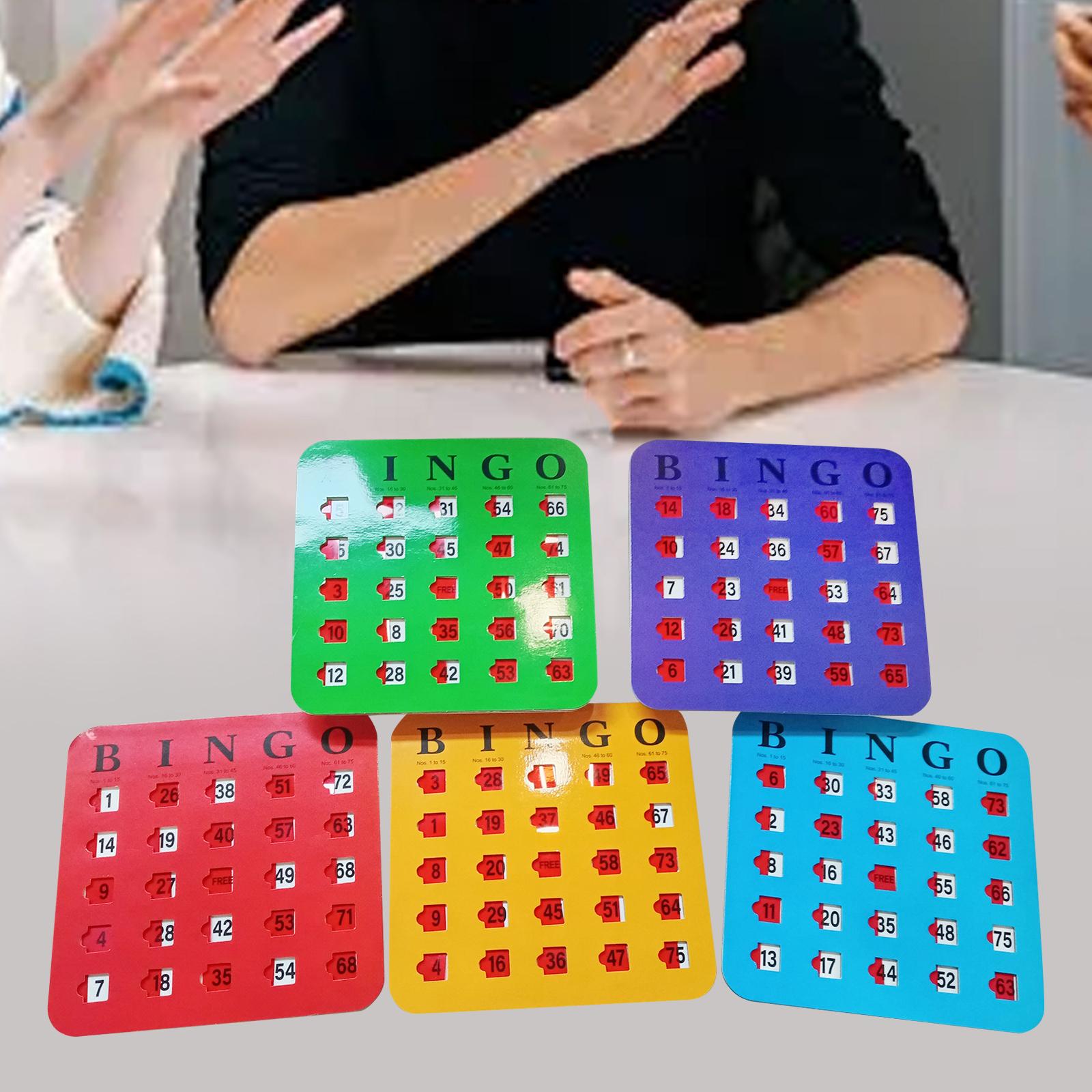 5 Pieces Bingo Game Cards Larg - Party Games For Large Groups review and price