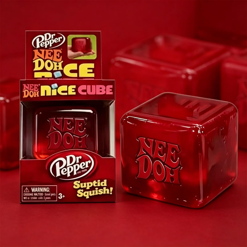 Dr Pepper X NeeDoh Nice Cube S - Party Games For Adults And Kids review and price