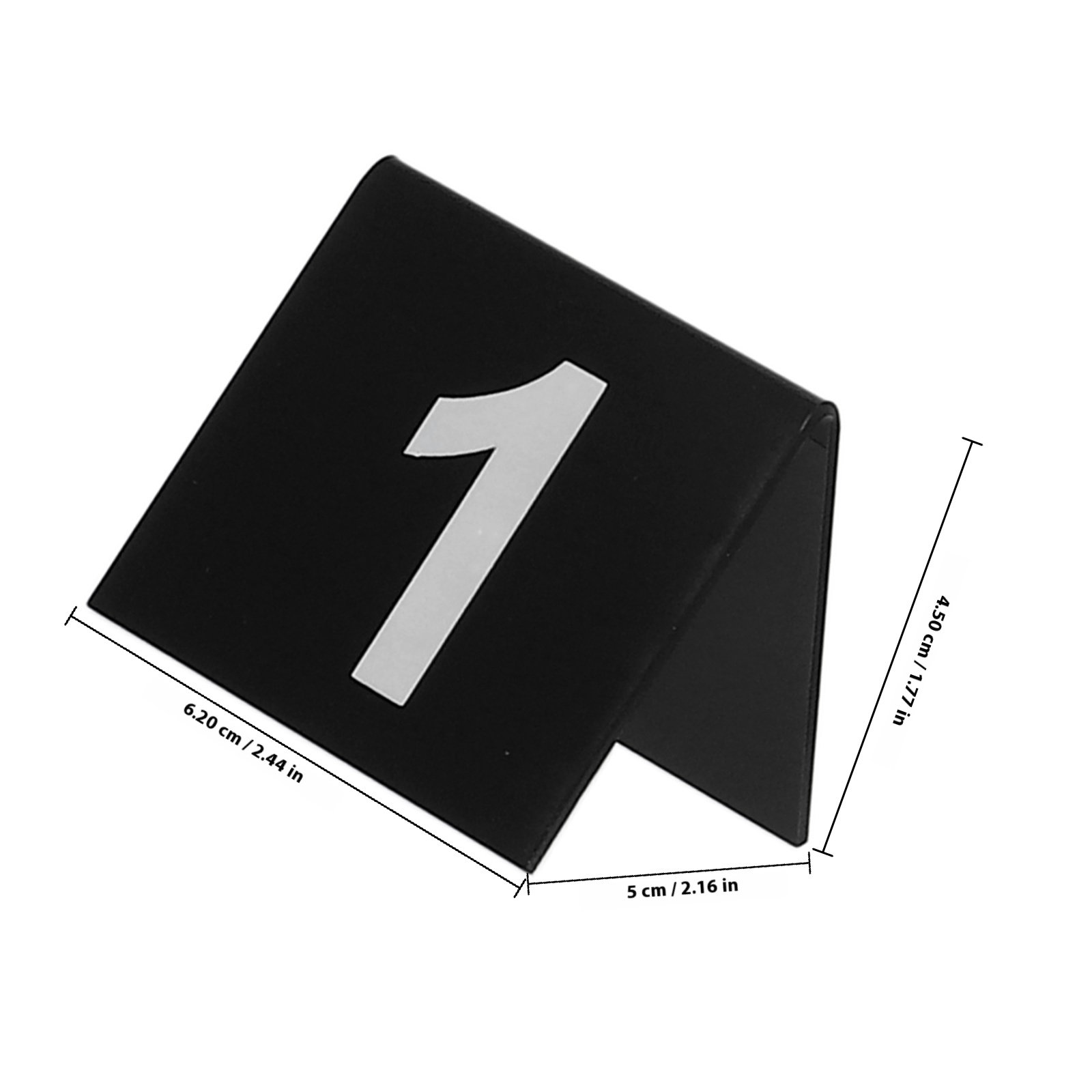 15Pcs Acrylic Double-Sided Num - Party Games No Props review and price