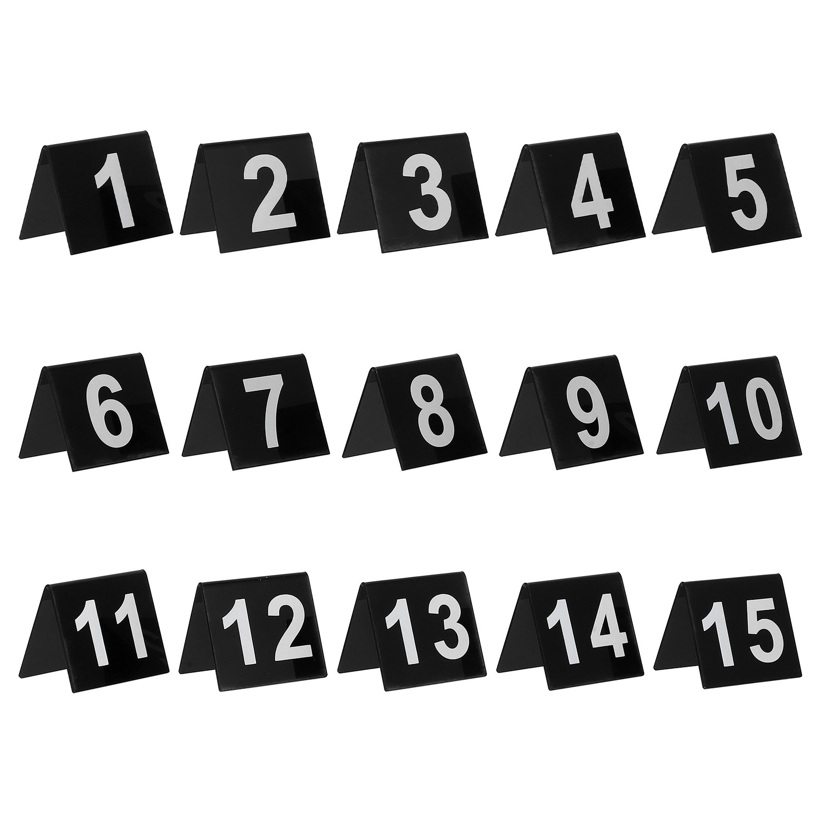 15Pcs Acrylic Double-Sided Num - Party Games No Props review and price