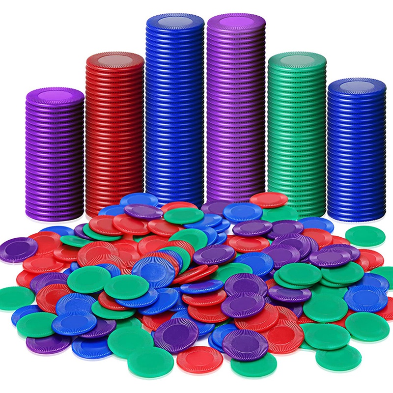 400 Pieces Plastic Poker Chips - Party Games Bingo review and price