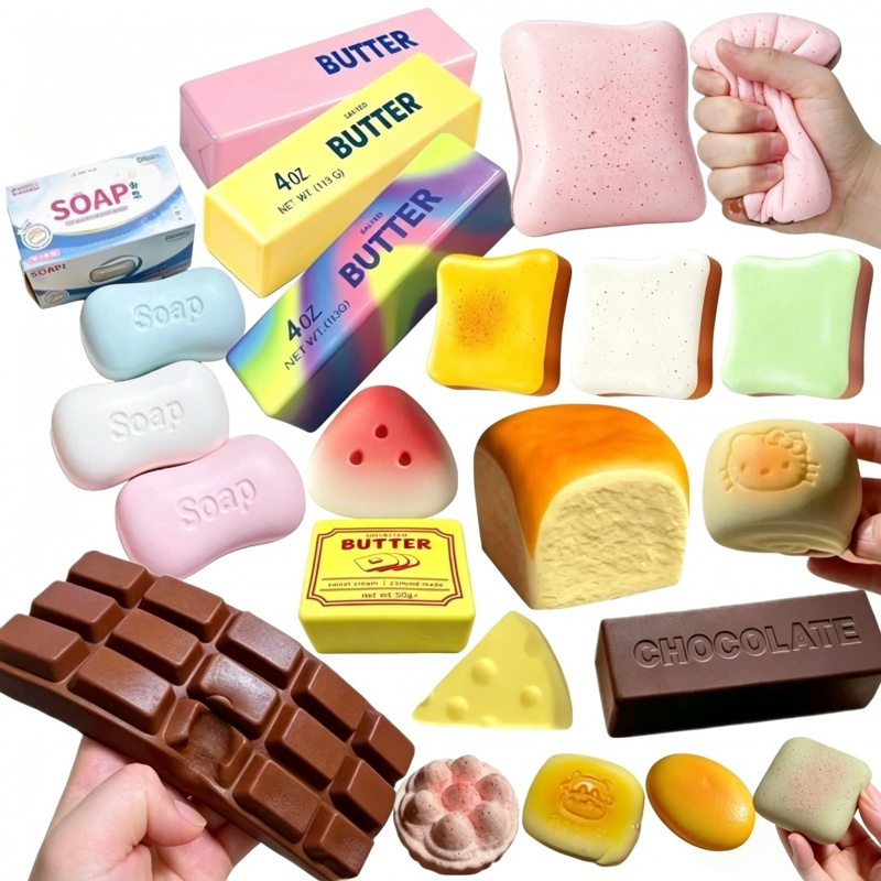 Cheese Squishy Slow Rising Dum - Party Games Event review and price