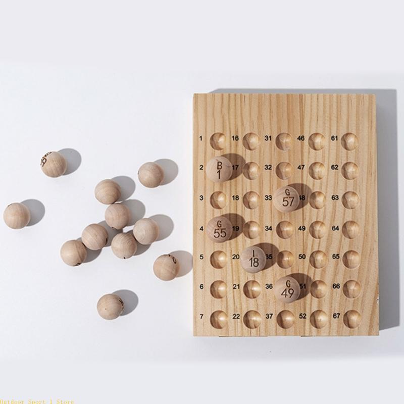 A0KA 75Pcs Natural Bingo Balls - Party Games Bingo review and price