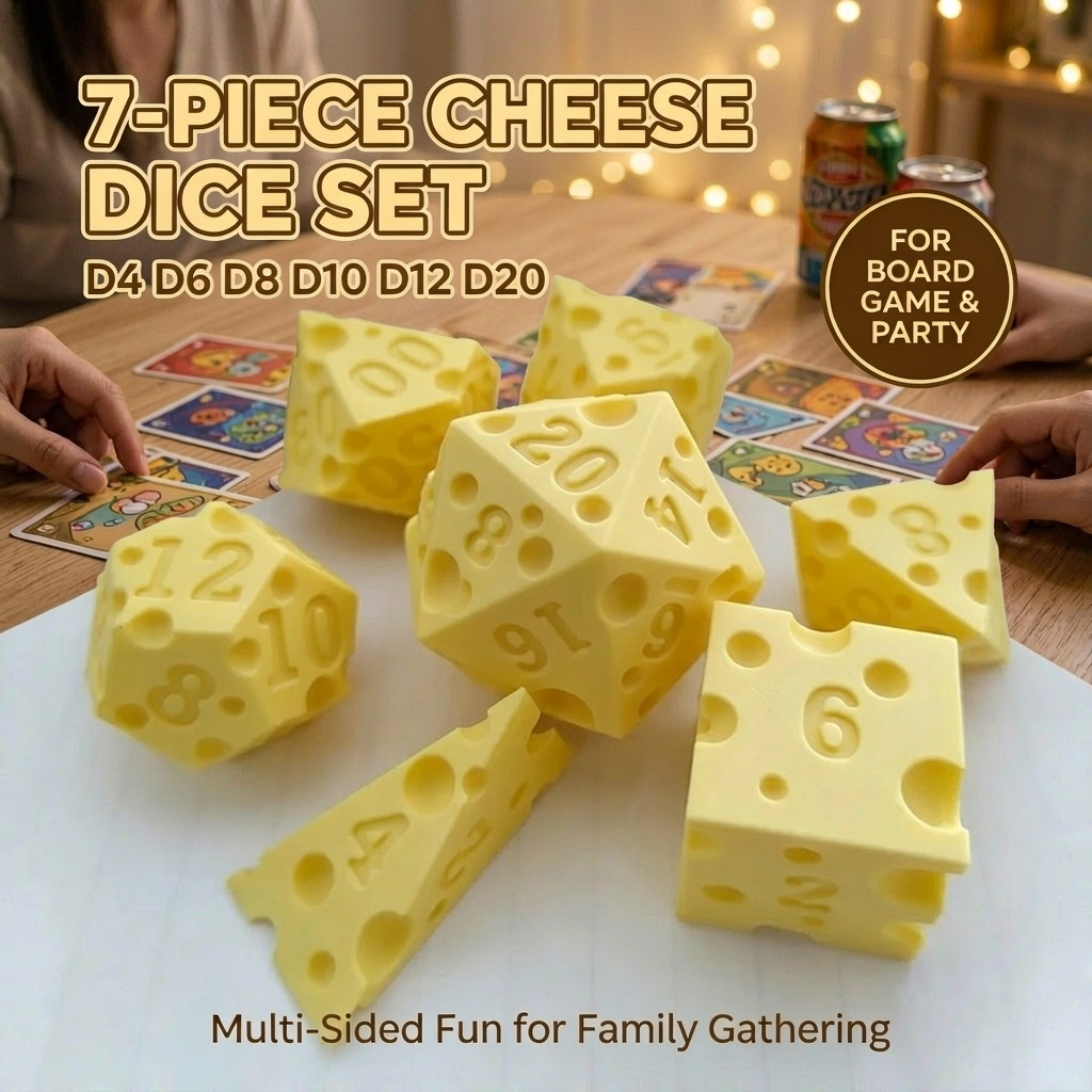 Creative Irregular Cheese Shap - Party Games No Props review and price