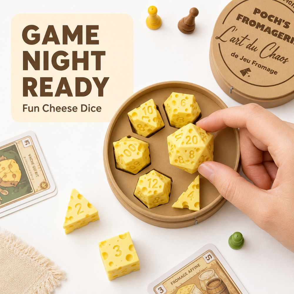 Creative Irregular Cheese Shap - Party Games No Props review and price
