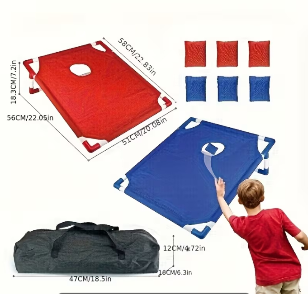 Corn Hole Game Set Includes 2  - Party Games Pc review and price