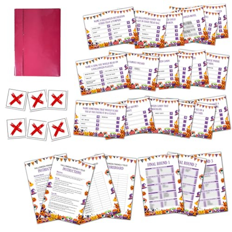 Halloween Friendly Feud Game,  - Party Games For Large Groups review and price
