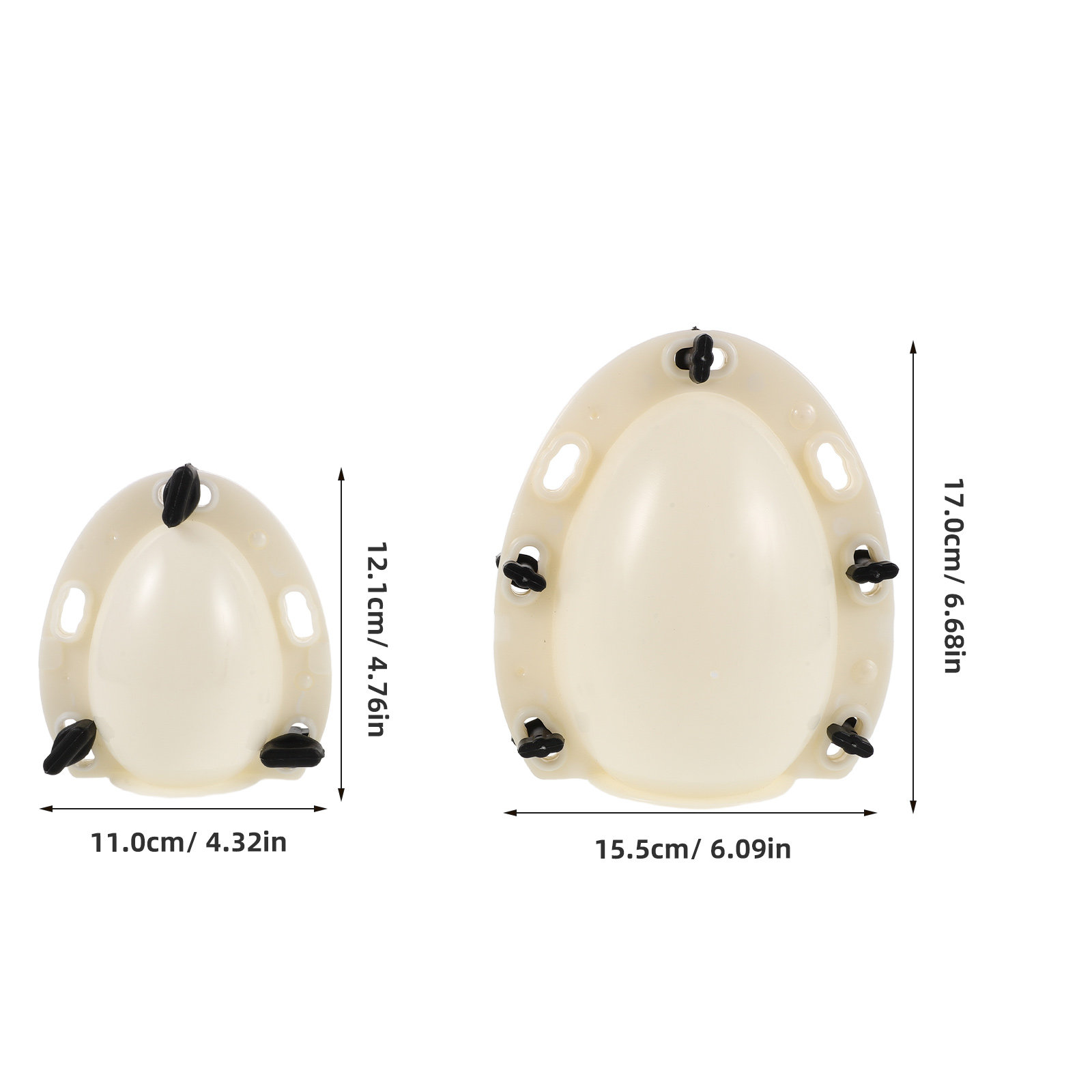 2Pcs Egg Mold Plastic Easter E - Party Games Easy review and price