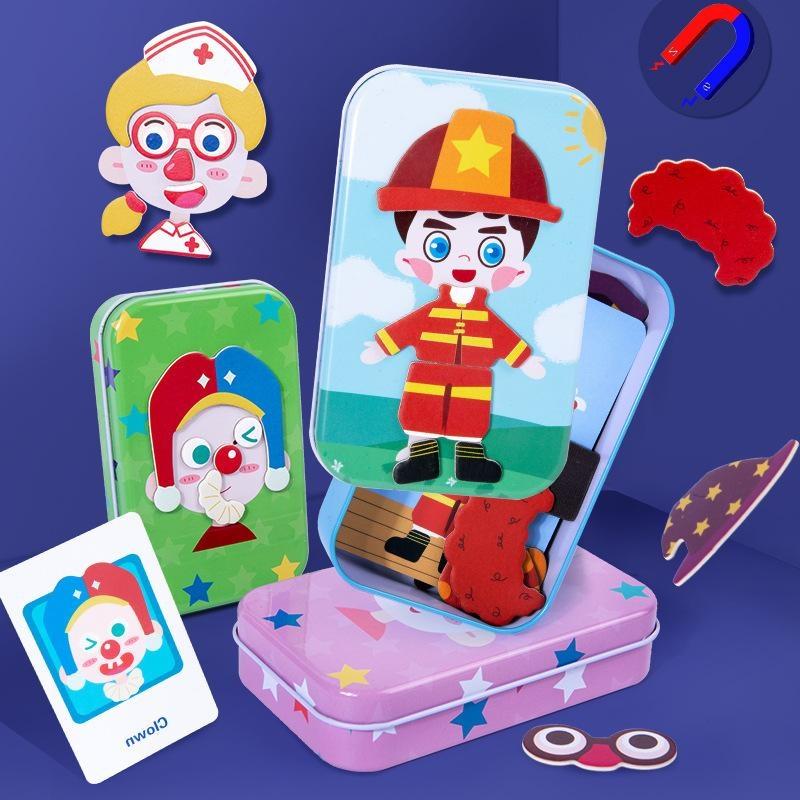 Magnetic Dress Up Puzzle Toys  - Party Games Gamecube review and price