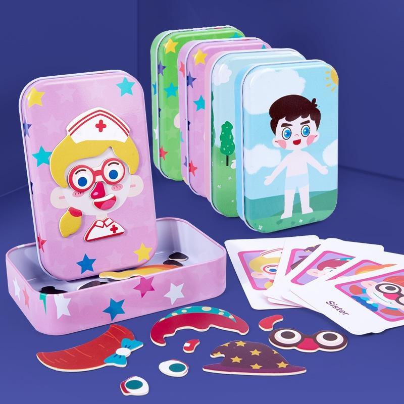 Magnetic Dress Up Puzzle Toys  - Party Games Gamecube review and price