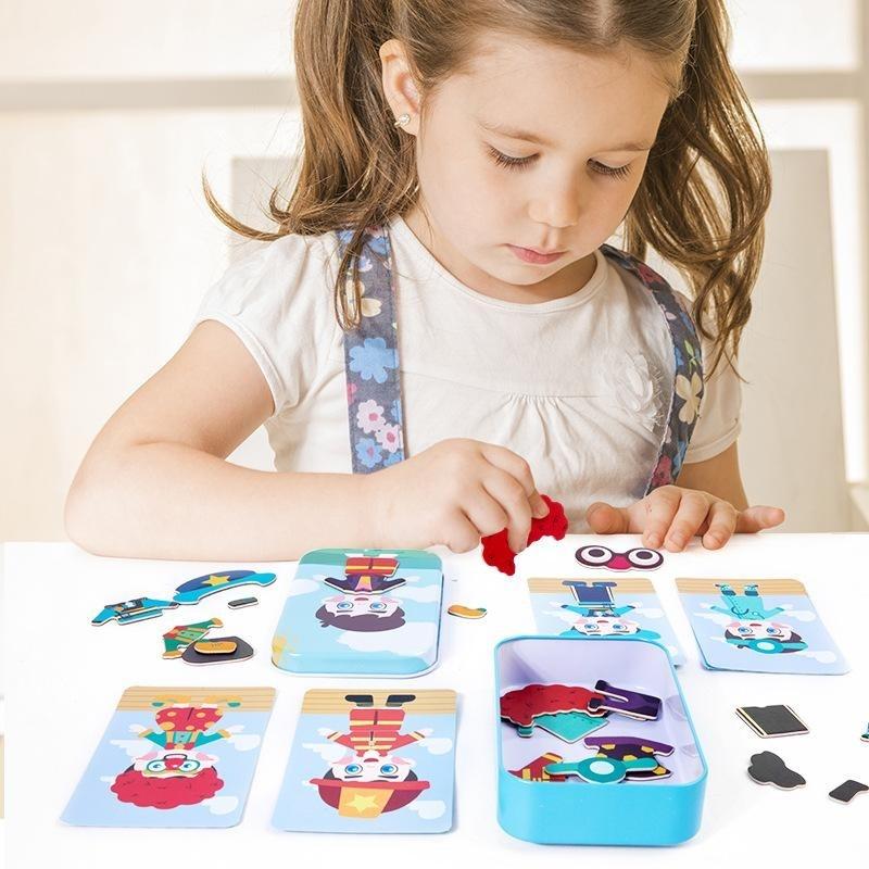 Magnetic Dress Up Puzzle Toys  - Party Games Gamecube review and price