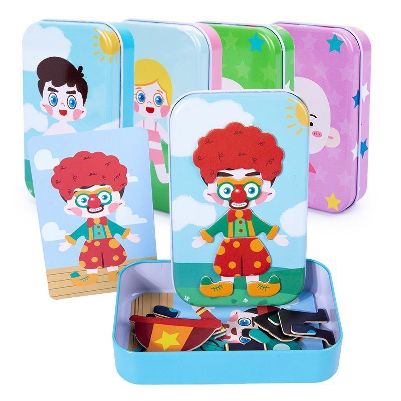 Magnetic Dress Up Puzzle Toys  - Party Games Gamecube review and price