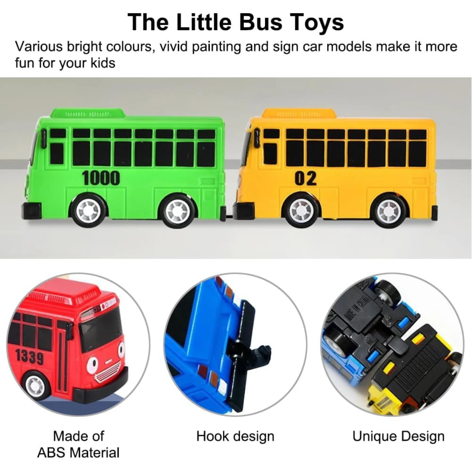 Mini Pull Back Tayo Bus Toy Se - Party Games Bus review and price
