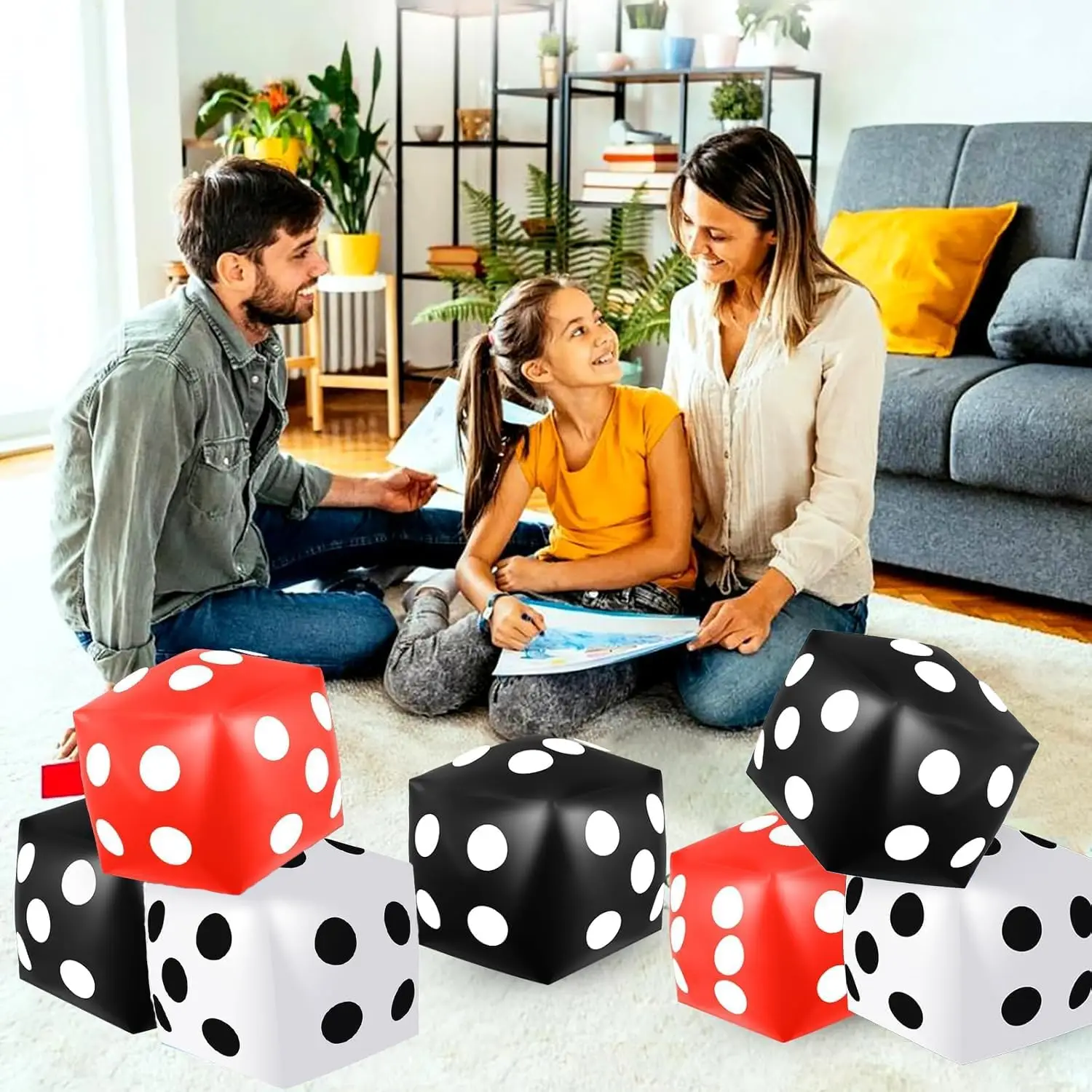 1-10pcs PVC Inflatable Dice fo - Party Games Gamecube review and price
