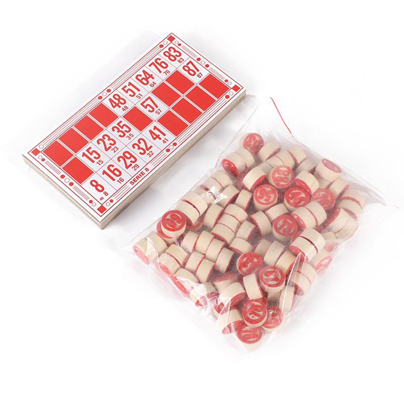 Bingo Set Vintage Wooden Inter - Party Games For Large Groups review and price