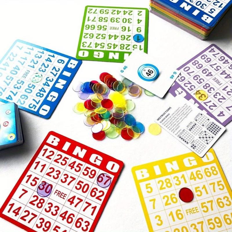 50/100Pcs Non Repeating Bingo  - Party Games Bingo review and price
