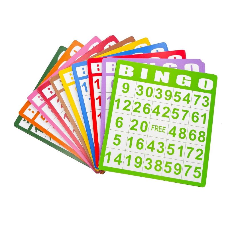 50/100Pcs Non Repeating Bingo  - Party Games Bingo review and price