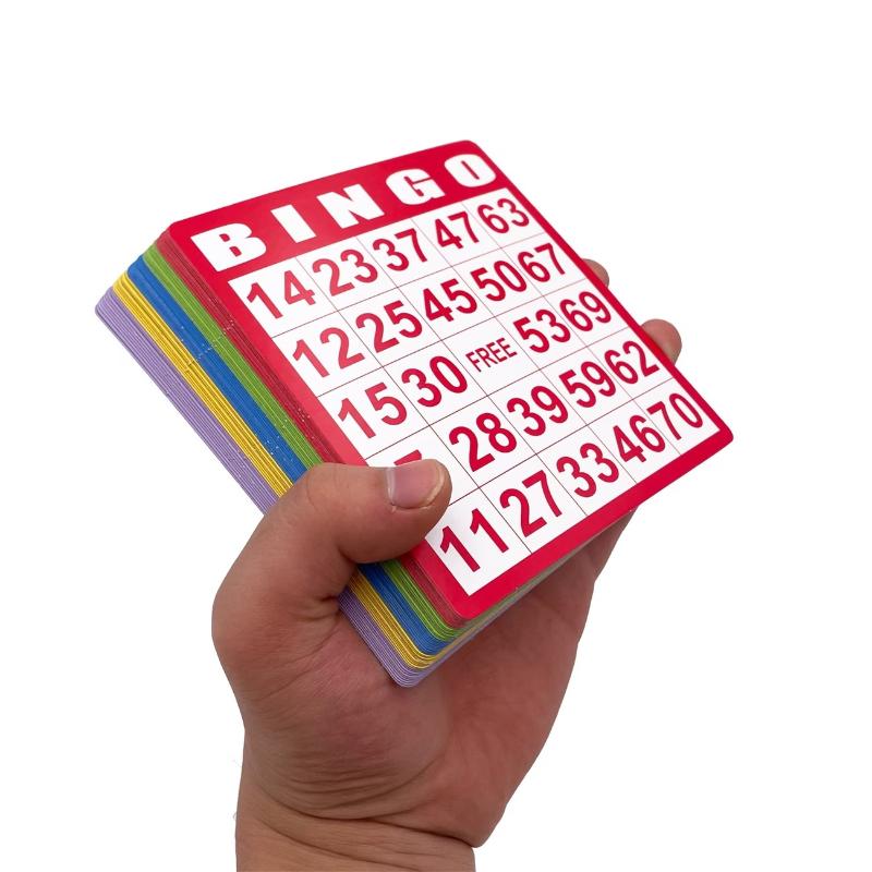 50/100Pcs Non Repeating Bingo  - Party Games Bingo review and price