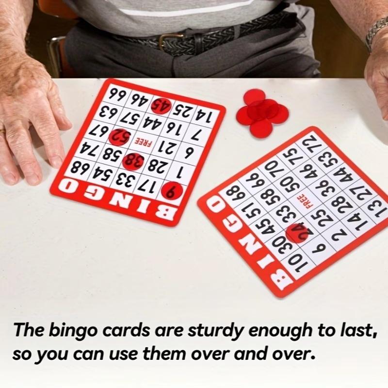 50/100Pcs Non Repeating Bingo  - Party Games Bingo review and price