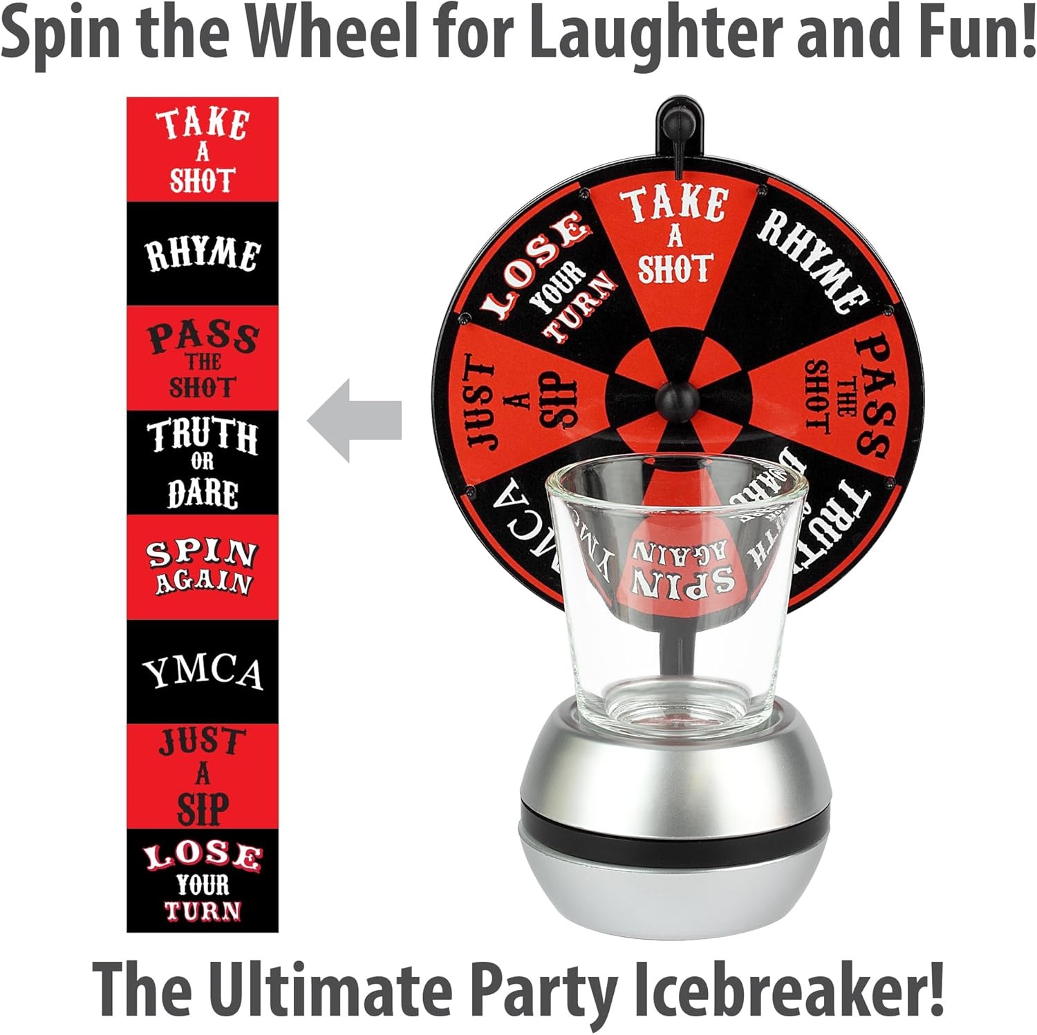 Spin The Wheel Shot Drinking G - Party Games Spin The Wheel review and price
