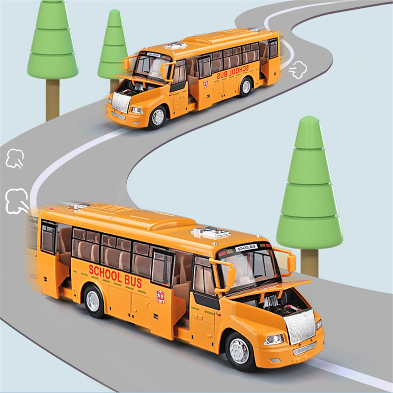 1/32 Alloy America School Bus  - Party Games Bus review and price