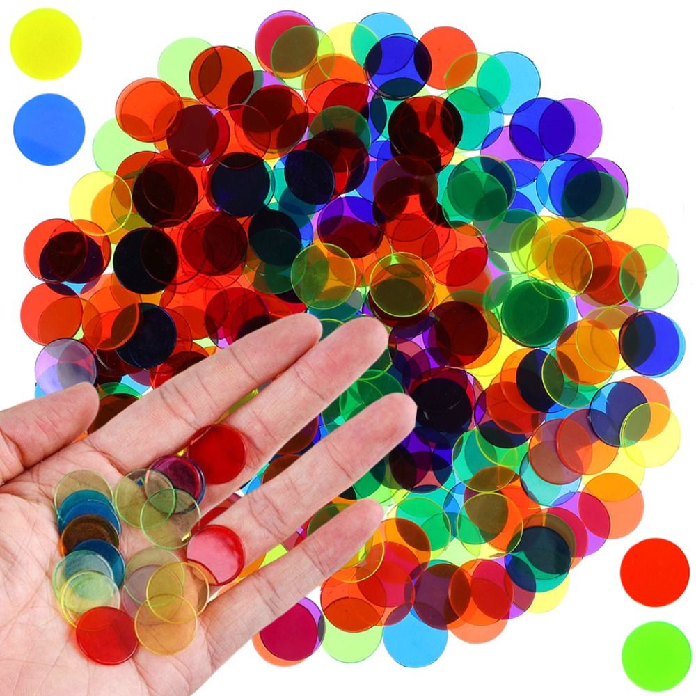 100Pcs Plastic Round Counting  - Party Games Bingo review and price