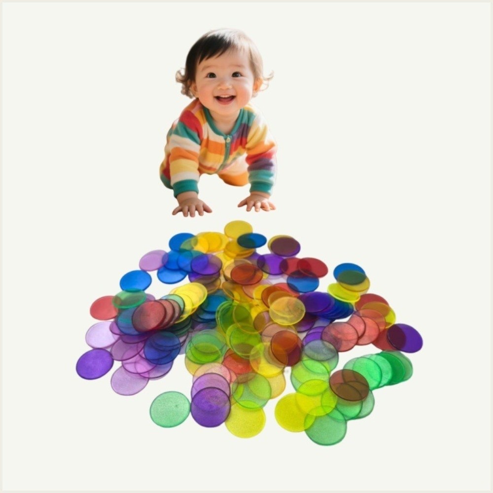 100Pcs Plastic Round Counting  - Party Games Bingo review and price