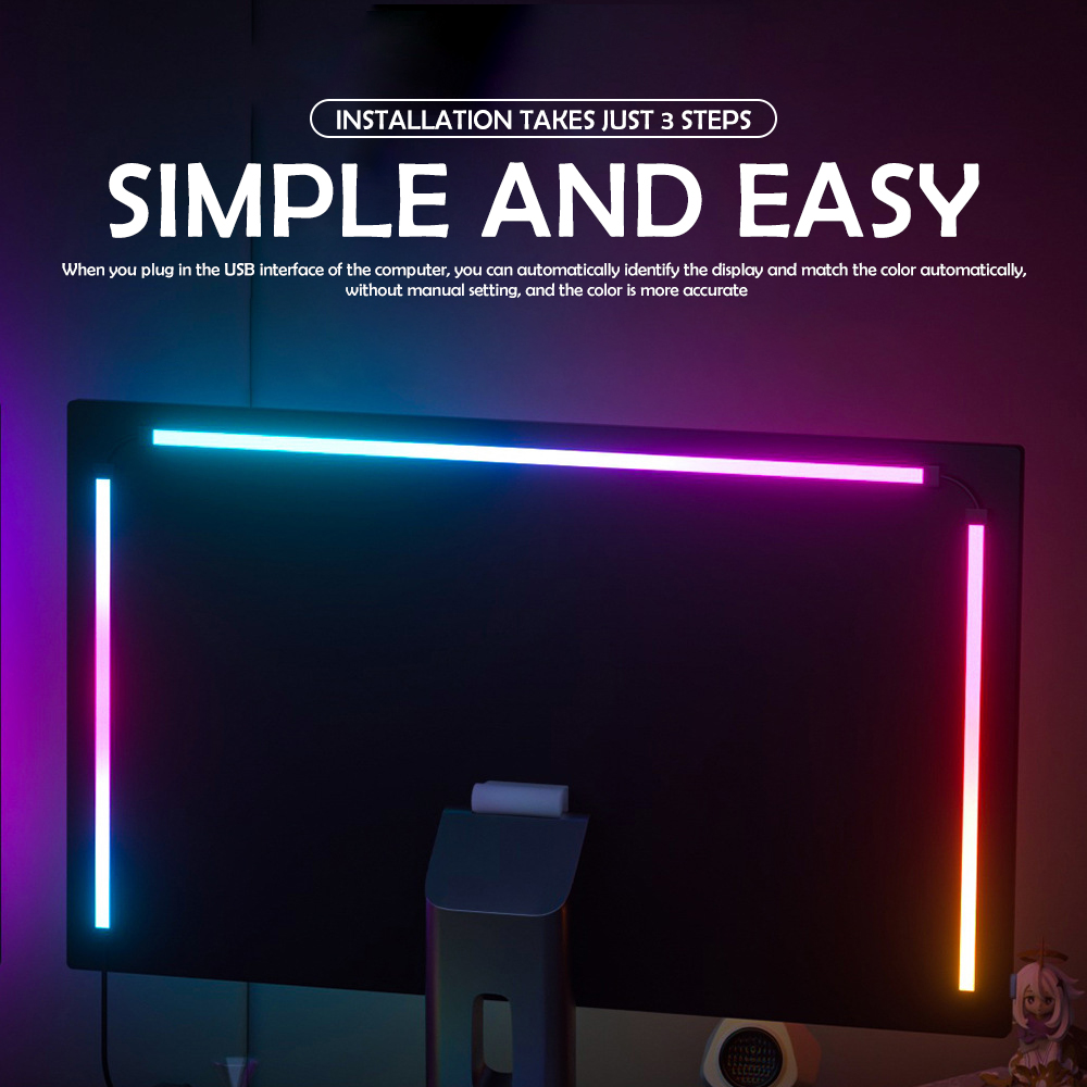 RGB Gaming Lights Strip Monito - Party Games Pc review and price
