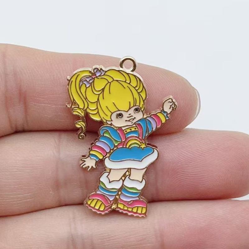 10pcs Cute Little Girl Enamel  - Party Games Event review and price